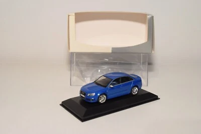 B20 1:43 MINICHAMPS AUDI RS4 RS 4 BERLINA SEPANG BLU CONCESSIONARIO NUOVO CON... - Immagine 1 di 4