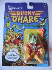 BUCKY O´HARE FIGURA NUEVA EN BLISTER HASBRO MB 1991 - Imagen 1 de 8