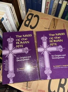 The Mass of the Roman Rite Vol I & II by Joseph A Jungman S.J. - Picture 1 of 3
