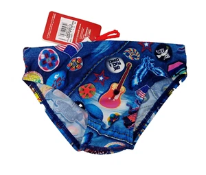 Bañador corto SPEEDO para niños Alv Digi 5 cm Brf Tm azul marino talla 24" U - Imagen 1 de 2