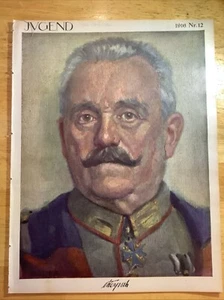 1916 RARE GERMAN JUGEND MAGAZINE ~ WORLD WAR I ~ MANY PRINTS - Picture 1 of 2