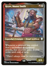 MTG - 1 x Etched FOIL Reyav, Master Smith - Commander Legends (CMR) - M/NM