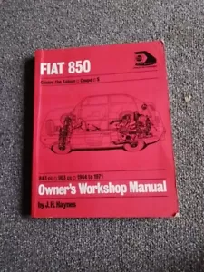 Fiat 850 (1964-1971) Haynes Owners Workshop Manual - Picture 1 of 10