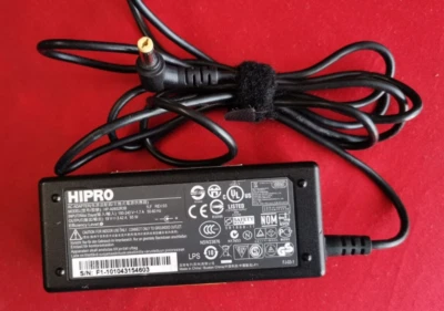 AC Adapter Charger HIPRO HP-A0652R3B w/ Power Cord - Image 1 of 4