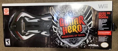 Open Box - Nintendo Wii Guitar Hero Warriors of Rock Wireless Guitar Game Bundle - Image 1 of 4