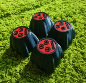 4x Watanabe Wheel Center Caps for 60mm 63mm 70mm 73mm diameter - Picture 1 of 8
