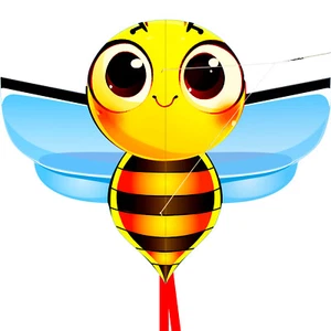 New Bee Kite With Handle And Line Good Flying Factory Outlet For Kids And Adults - Picture 1 of 6