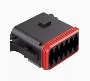 10 STCK. NEU passend für AT06-12SB-RD01 Stecker Gummischale - Bild 1 von 1