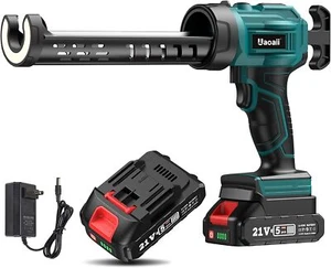 Cordless Electric Battery Caulking Gun, 4 Adjustable Speeds Drip-Free Caul Gun - Picture 1 of 9