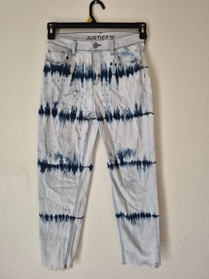 Justice Bleach Jeans Size 16 Juniors - Image 1 of 4