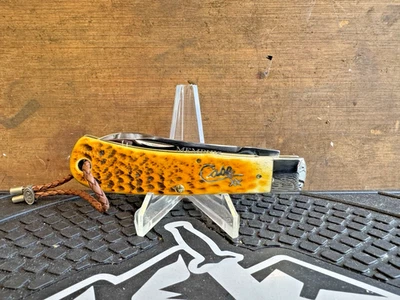 Case Tony Bose Goldenrod Silver Script Back Pocket Knife TB6156 1/2 - 1of25 Read - Image 1 of 4