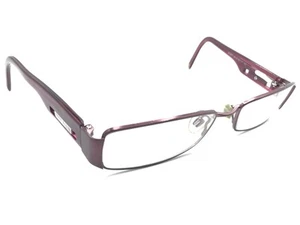 Anne Klein AK 9077 467-S Burgundy Titanium Rectangle Eyeglasses Frames 54-17 135 - Picture 1 of 12
