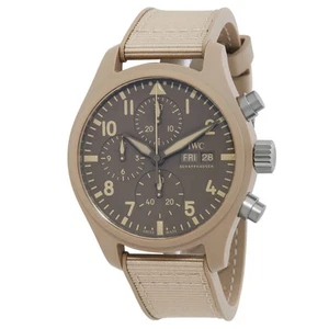 IWC Top Gun Mojave Desert Chronograph Automatic Brown Dial Men's Watch IW389402 - Picture 1 of 3