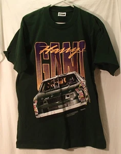 Harry Gant Skoal Bandit Racing #33 NASCAR Vintage grünes T-Shirt Herren Größe Large - Bild 1 von 4