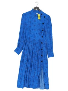 Monsoon Women's Maxi Dress UK 12 Blue 100% Viscose Maxi - Picture 1 of 5