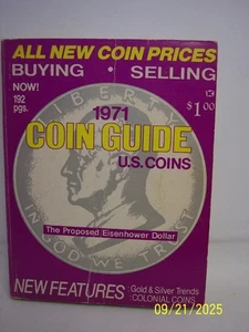 1971 COIN GUIDE U.S. COINS 192 PAGES - Picture 1 of 4
