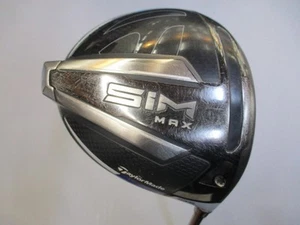 TaylorMade SIM MAX Driver 10.5 TENSEI BLUE TM 50 (S) #884 Golf Clubs - Picture 1 of 6