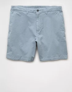 American Eagle AE 7" Flex Khaki Short, NWT, size 32 light blue - Picture 1 of 17