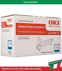43381723 Oki C5800 Tamburo Ciano - Afbeelding 1 van 4