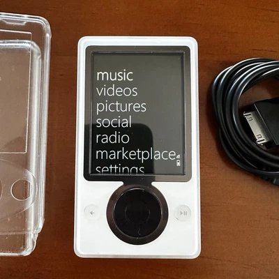 BATERÍA NUEVA MICROSOFT ZUNE CUSTOM Primera Generación Blanca 30GB/128GB SSD Foto 1 de 4