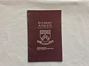 Sports book Student Athlete Handbook University Of Pennsylvania 1994-1995 - Picture 1 of 5