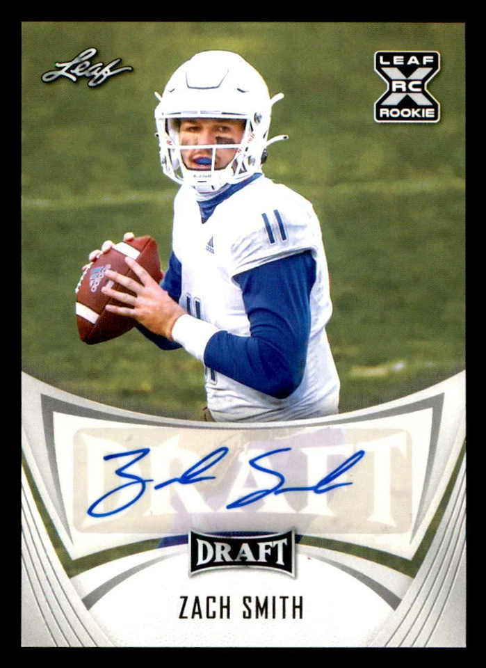 2021 Leaf Draft AUTO #BAZS1 Zach Smith (ref 225496) - Image 1 of 2