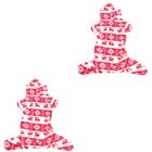 2 Pack Dog Reindeer Clothes Dog Cosplay Outfits Pajamas Christmas