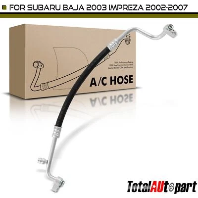 Manguera de línea de descarga de refrigerante aire acondicionado para Subaru Impreza 2002-2007 Baja 2003 Foto 1 de 4