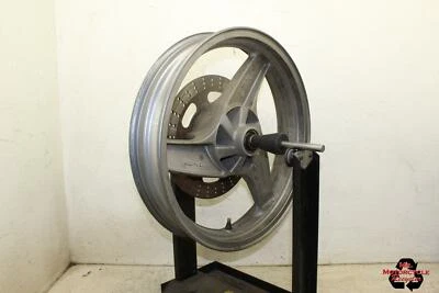 1994 KAWASAKI NINJA 500 FRONT WHEEL RIM W ROTOR 17"x 3.00 W23 - Image 1 of 4