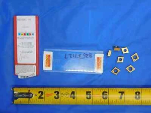 7pcs NEW SANDVIK COROMANT N151.2-400-5E KC720 TiN COATED CARBIDE TURNING INSERTS - Picture 1 of 3