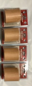4*Pre Wrap Tape Franklin  Foam Athletic Breathable Sports 2.5”*20yds 4 rolls tan - Picture 1 of 2