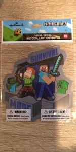 hallmark minecraft sticker - Picture 1 of 1