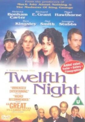 Twelfth Night DVD (2001) Helena Bonham Carter, Nunn (DIR) cert U Amazing Value - Image 1 of 2