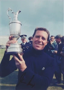 Gary Player Hand Signed 12s8 Photo, Autograph, Golf, Golfer - Picture 1 of 2