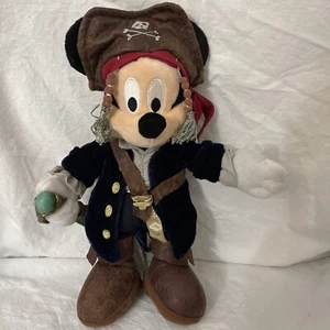 Disney Parks Stofftier Plüsch Mickey Mouse Fluch der Karibik Neu Mit Etikett - Bild 1 von 14