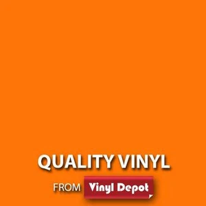 Avery Sticky Decor Self-Adhesive Signmaking Vinyl Matt Orange 610mm/m - Picture 1 of 1