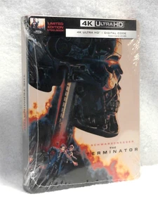 The Terminator (4K/Blu-ray, 2024, STEELBOOK) NEW Arnold Schwarzenegger action - Picture 1 of 6