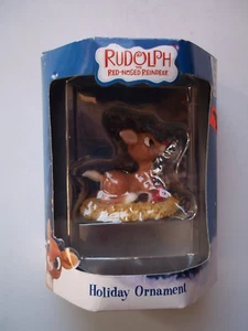 RUDOLPH REINDEER LAYING Island of Misfit Toys Ornament Enesco Box, CVS 2004 - Picture 1 of 18