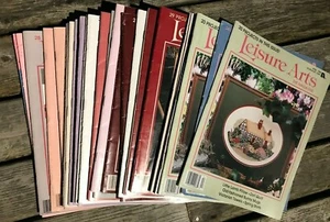 Leisure Arts das Magazin - Farbkarten innen ** SIE WÄHLEN ** Ende 80er - Mitte 90er - Bild 1 von 439