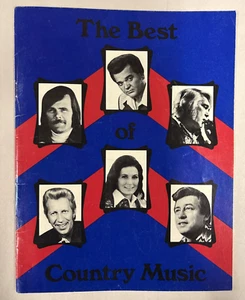 THE BEST of COUNTRY MUSIC-VINTAGE BOOKLET-BUDDY ALAN POSTCARD-SOME AUTOGRAPHS - Picture 1 of 11
