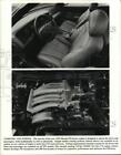 1992 Pressefoto Innenraum und Motorfotos von 1992 Mazda 929 Luxuslimousine