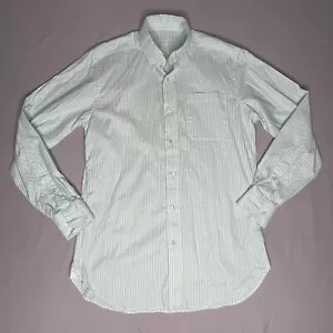 Camisa de vestir Southern Tide SkipJack para hombre verde a rayas informal calce clásico adulto - Imagen 1 de 13