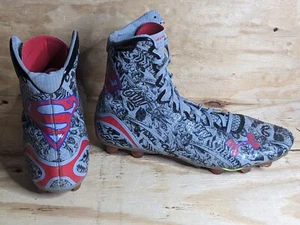 Botines Under Armour Alter Ego Superman para hombre talla 12 ajuste sin asas Force RARO parte superior alta - Imagen 1 de 10