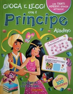 Gioca e Leggi con il Principe Aladino con tanta adesivi e oltre 100 Stickers ! - Bild 1 von 13