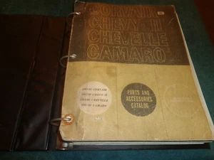 1960-1969 CHEVROLET PARTS BOOK / CAMARO CHEVELLE NOVA IMPALA EL CAMINO CHEVYII - Foto 1 di 7