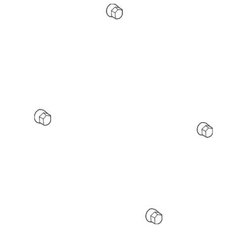 Tapa de tuerca de rueda genuina GM 1999-2012 Buick Chevrolet Pontiac Saturn 9594434 Foto 1 de 2