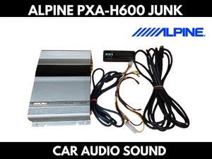 Alpine PXA USADO - H600 ¡¡BASURA!! Sonido de audio para coche envío gratis - Imagen 1 de 11