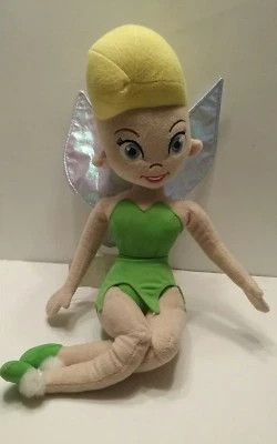 Muñeca sentada de peluche de 20" de Disney Tinker Bell Fairies  Foto 1 de 3
