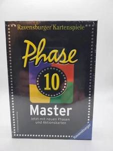 Phase 10 Masters Ravensburger Kartenspiel 2008 Karten Sealt NEU Eingeschweisst - Bild 1 von 7