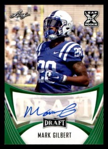 2021 Leaf Draft AUTO Green #BAMG1 Mark Gilbert (ref 225251)